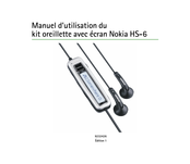 Nokia HS-6 Manuel D'utilisation