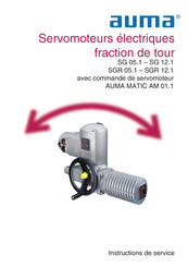 AUMA SGR 12.1 Instructions De Service