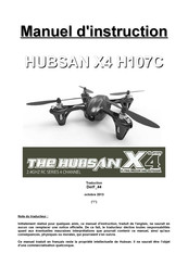 Hubsan H107C Manuel D'instruction