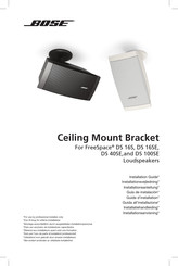 Bose FreeSpace DS Ceiling Mount Bracket Guide D'installation