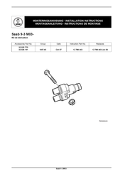 Saab 32 025 770 Instructions De Montage