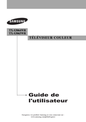 Samsung TX-S3065WR Guide De L'utilisateur