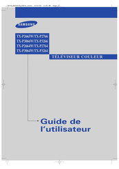 Samsung TX-P3066W Guide De L'utilisateur