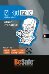 BESAFE iZi Kid Isofix Manuel Utilisateur