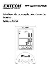 Extech Instruments CO50 Manuel D'utilisation