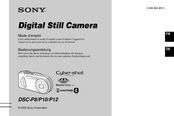 Sony Cyber-shot DSC-P12 Mode D'emploi