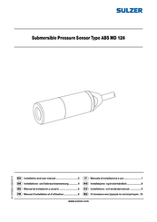 Sulzer ABS MD 127 Manuel D'installation Et D'utilisation