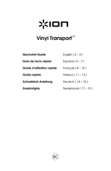 ION Vinyl Transport Guide D'utilisation Rapide