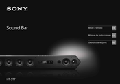 Sony HT-ST7 Mode D'emploi