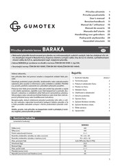 Gumotex BARAKA Manuel De L'utilisateur