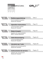 HumanTechnik CM-BT2 Mode D'emploi