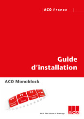 ACO Urbain 100 Guide D'installation