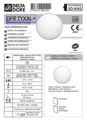 DELTA DORE DFR TYXAL + Notice D'installation