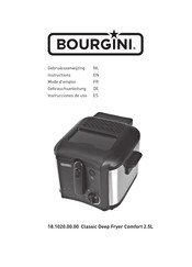 Bourgini 18.1020.00.00 Mode D'emploi