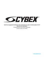 Cybex International Scott Curl 16131 Manuel De L'utilisateur