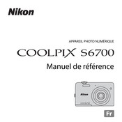 Nikon COOLPIX S6700 Manuel De Référence