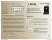 Philips Saeco PURE HD8765/47 Guide De Démarrage