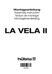 Hülsta LA VELA II Notice De Montage