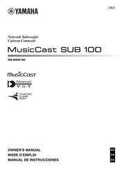 Yamaha MusicCast SUB 100 Mode D'emploi