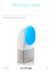 Withings Aura Instructions D'installation Et D'utilisation