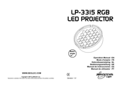 JB Systems Light LP-3315 RGB Mode D'emploi