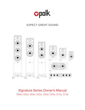 Polk EXPECT GREAT SOUND S20e Mode D'emploi