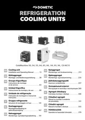 Dometic ColdMachine CS-NC1 Instructions De Montage Et De Service