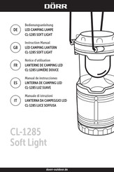 Dörr CL-1285 Soft Light Notice D'utilisation