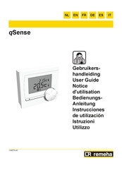 REMEHA OpenTherm qSense Notice D'utilisation