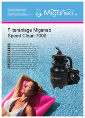 Miganeo Speed Clean 7000 Mode D'emploi