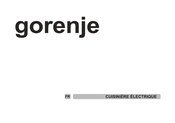 Gorenje E52103 Notice D'utilisation Et D'entretien