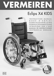 Vermeiren Eclips X4 KIDS Mode D'emploi