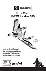 Horizon Hobby Parkzone Ultra Micro F-27Q Stryker 180 Manuel D'utilisation