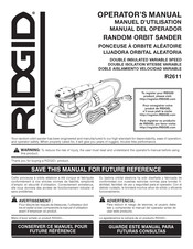 RIDGID R2611 Manuel D'utilisation