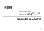 Korg nanoKEY2 Guide D'utilisation