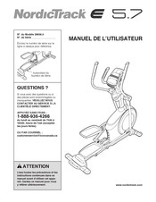 NordicTrack 29856.0 Manuel De L'utilisateur