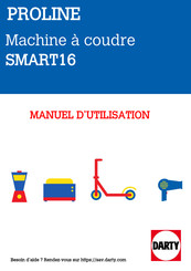 Proline SMART16 Manuel D'utilisation