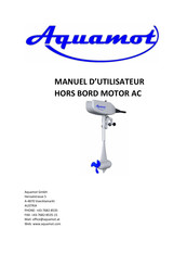 Aquamot HORS BORD MOTOR AC Manuel D'utilisateur