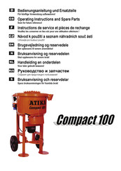 ATIKA Compact 100 Instructions De Service