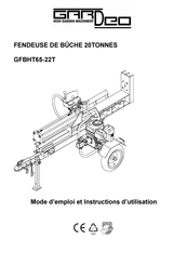 Gardeo GFBHT65-22T Mode D'emploi Et Instructions D'utilisation