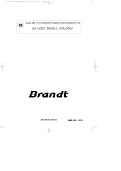 Brandt TI382XT1 Guide D'utilisation Et D'installation