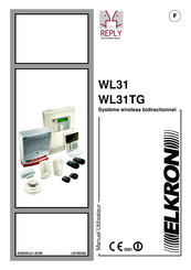 Elkron WL31TG Manuel Utilisateur