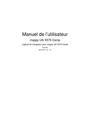 Mappy Ulti X575 Camp Manuel De L'utilisateur