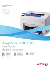 Xerox Phaser 6000 Guide D'utilisation