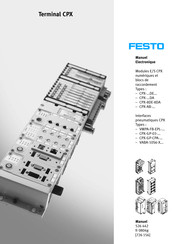 Festo CPX-M-4-M12x2-5POL Manuel Électronique
