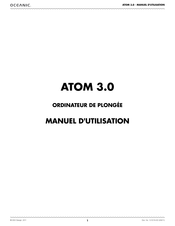 Oceanic ATOM 3.0 Manuel D'utilisation
