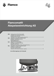 flamco Flamcomat AS-WZ-16 Installation Et Mode D'emploi