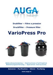 Auga VarioPress Pro A Instructions D'utilisation