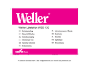 Weller WSD 130 Manuel D'utilisation