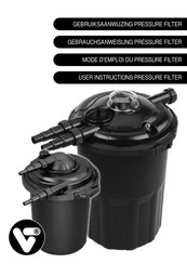 Gardena Pressure Filter PF 10000 Mode D'emploi
